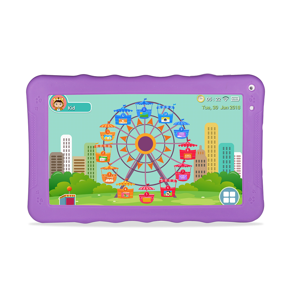 wintouch K93 9-inch 8GB ROM 512MB RAM Android WIFI Kids Tablet Purple Color